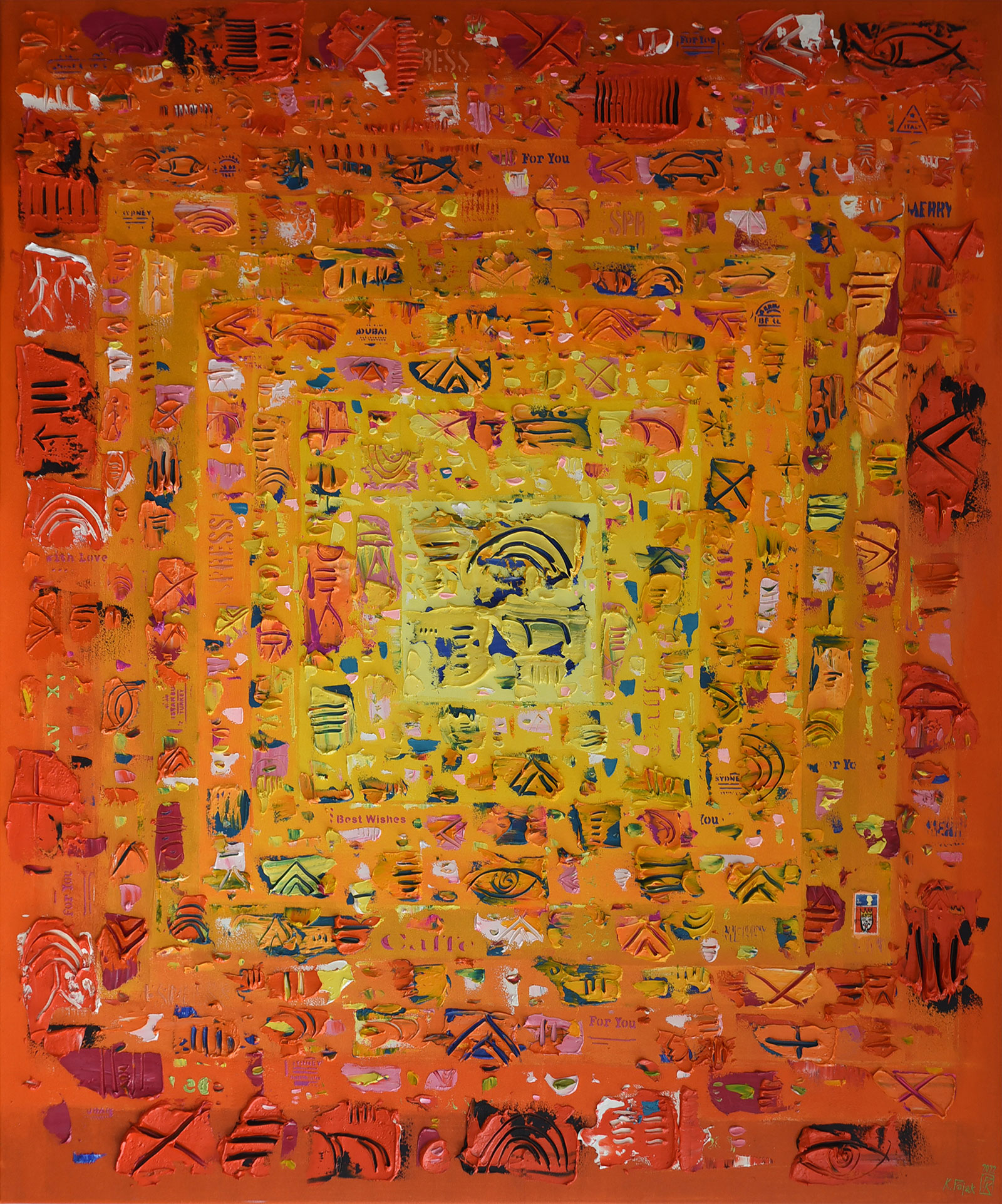 Krzysztof Pająk - Sunshine (Oil on Canvas | Size: 100 x 120 cm | Price: 12000 PLN)