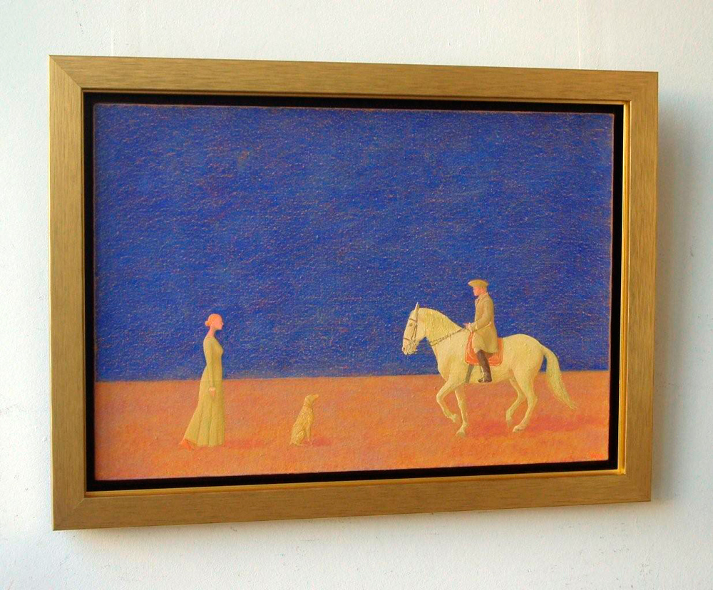 Mikołaj Kasprzyk - Ride (Oil on Canvas | Größe: 69 x 51 cm | Preis: 4400 PLN)