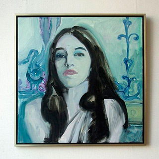 Katarzyna Swinarska : Charlotte : Oil on Canvas