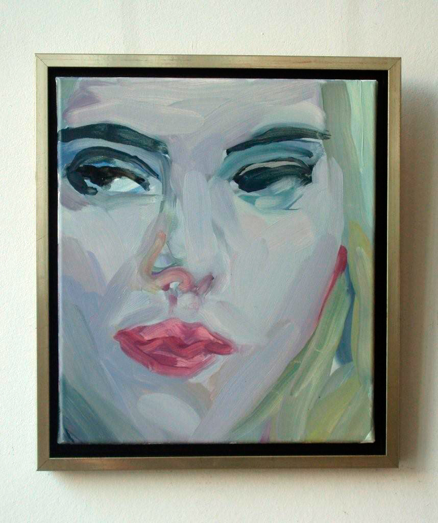 Katarzyna Swinarska - Scarlett (Oil on Canvas | Size: 38 x 45 cm | Price: 2000 PLN)