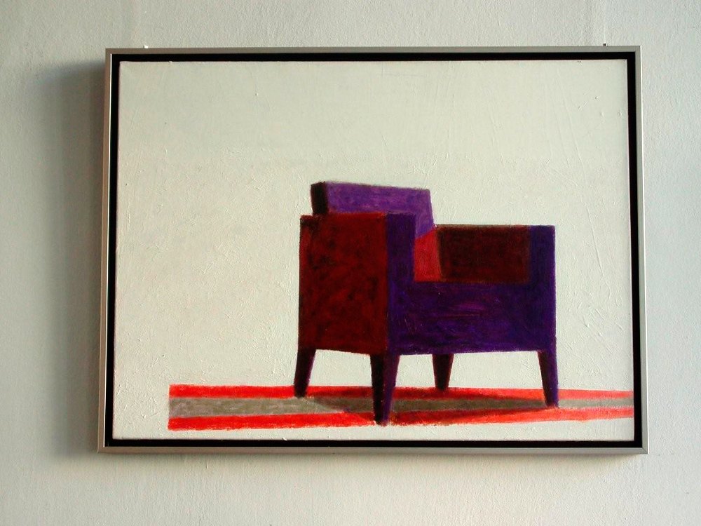 Radek Zielonka - Chair (Oil on Canvas | Größe: 86 x 64 cm | Preis: 4000 PLN)