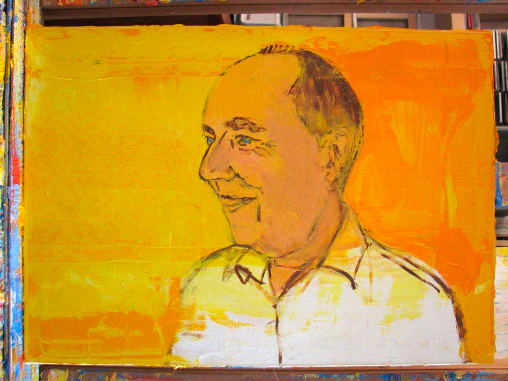 Jacek Łydżba - Tom (Oil on Canvas | Wymiary: 70 x 50 cm | Cena: 4000 PLN)