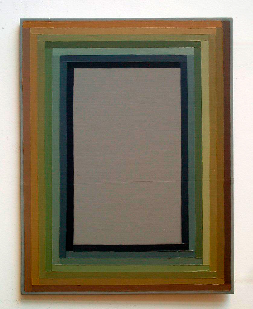 Łukasz Majcherowicz - From gray to green (Oil on Canvas | Größe: 61 x 78 cm | Preis: 9000 PLN)