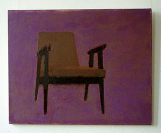 Radek Zielonka : Chair : Oil on Canvas