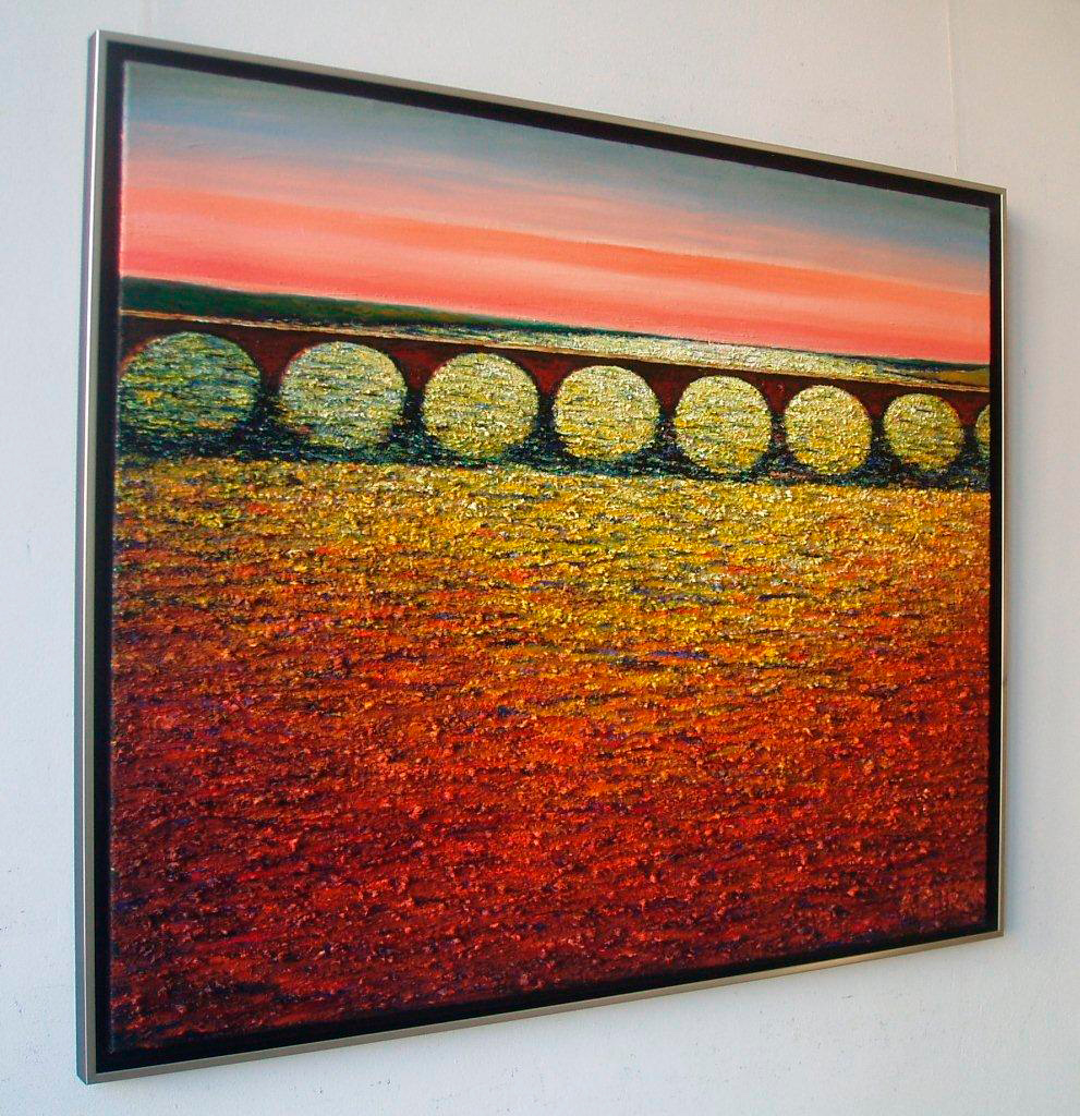 Adam Patrzyk - Bridge (Oil on Canvas | Size: 125 x 105 cm | Price: 15000 PLN)
