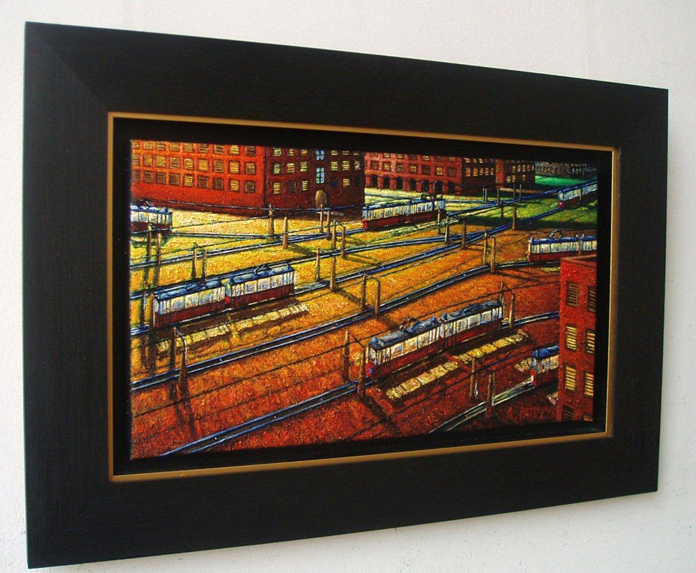 Adam Patrzyk - Parallel routes (Oil on Canvas | Größe: 0 x 0 cm | Preis: 7500 PLN)