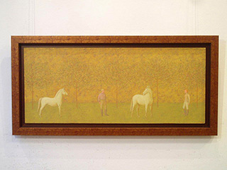 Mikołaj Kasprzyk : Horses : Oil on Canvas