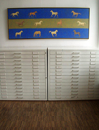 Mikołaj Kasprzyk : Horses : Oil on Canvas