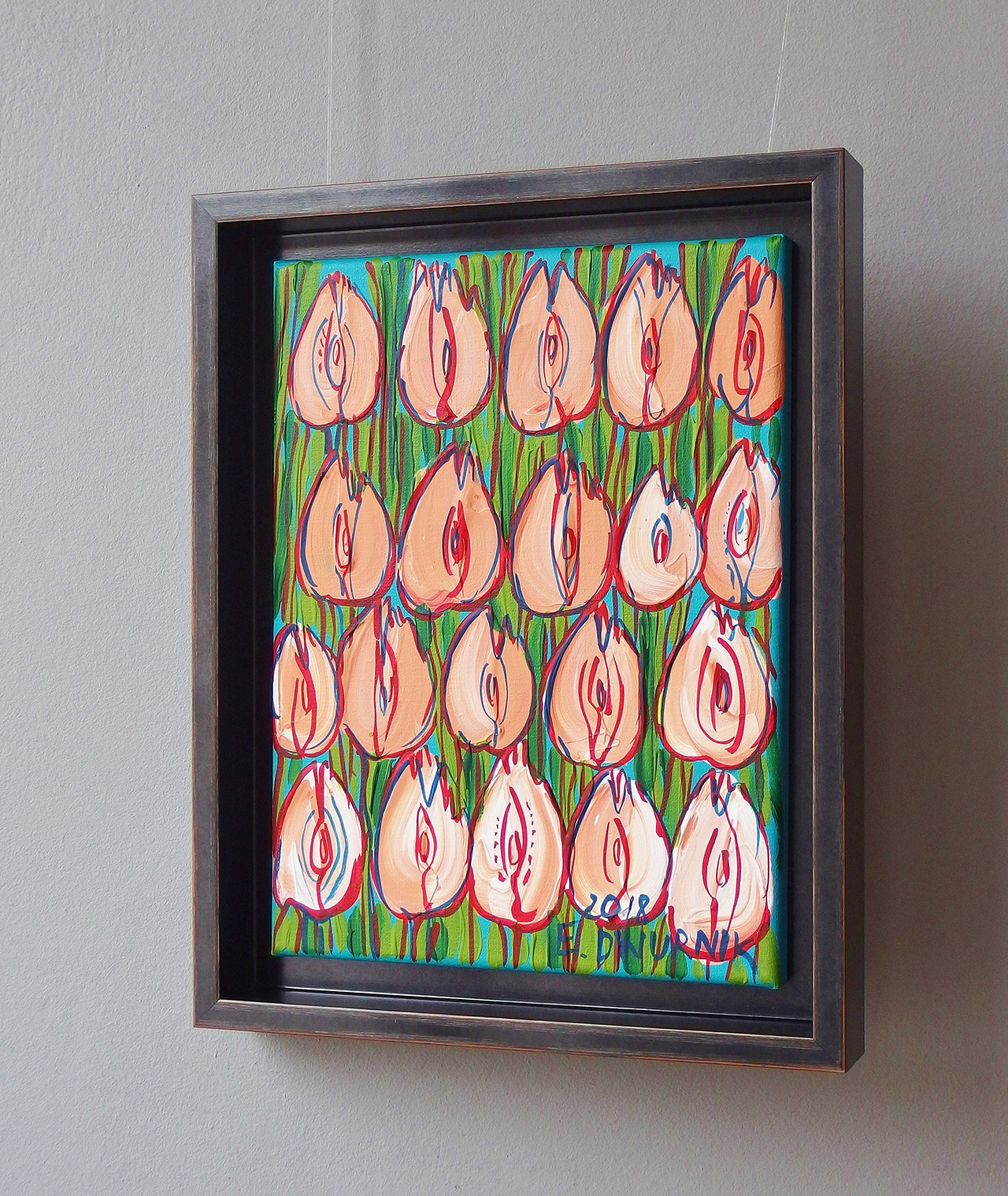 Edward Dwurnik - Nude tulips XXIII-1743-7966