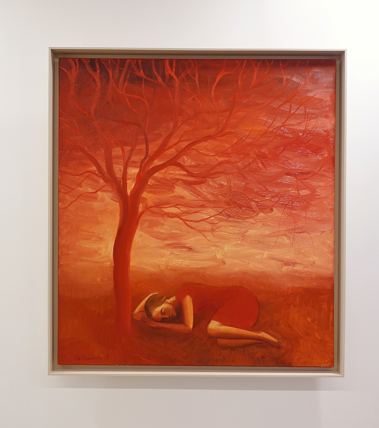 Katarzyna Karpowicz - Red tree