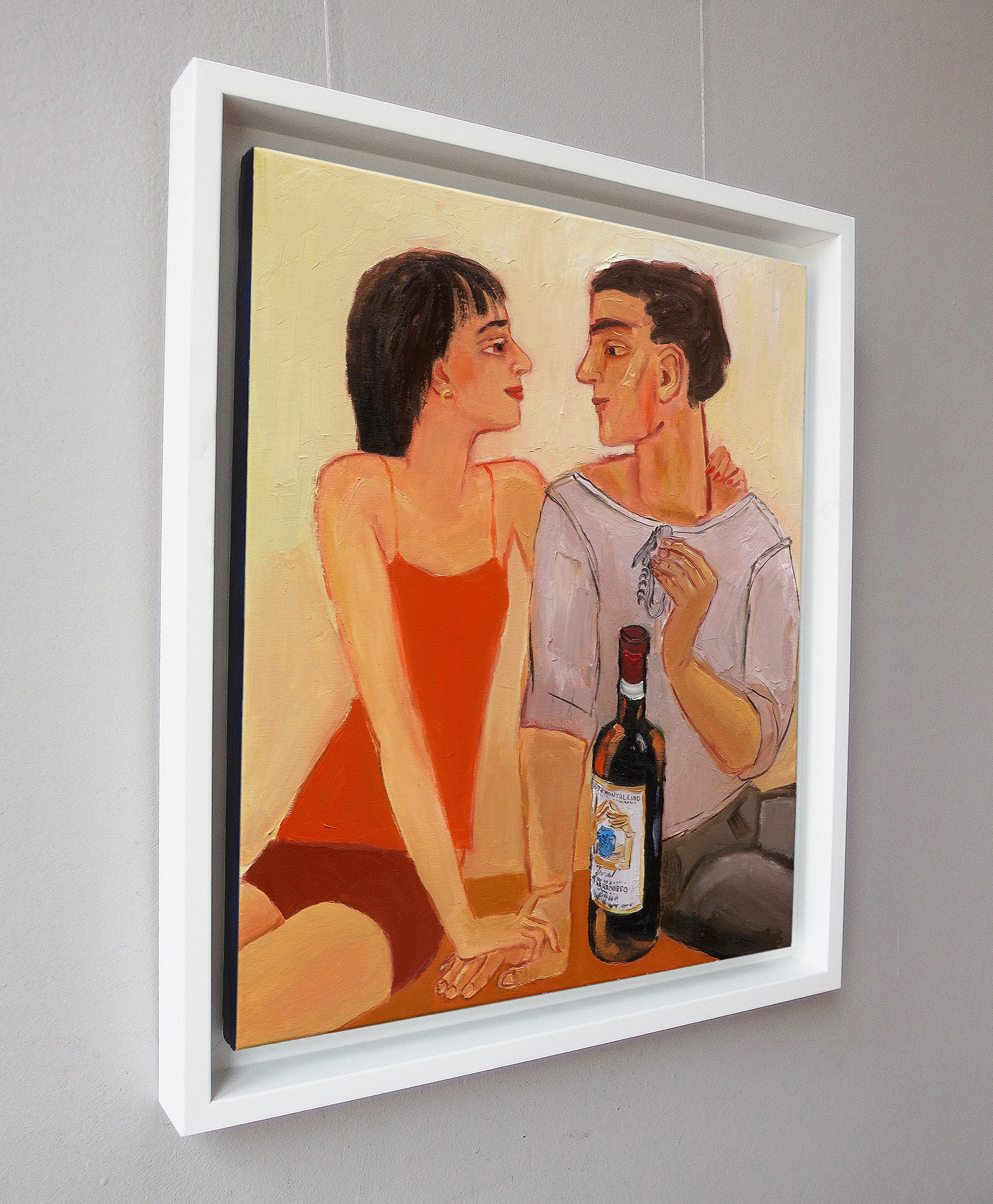 Krzysztof Kokoryn - Couple with wine