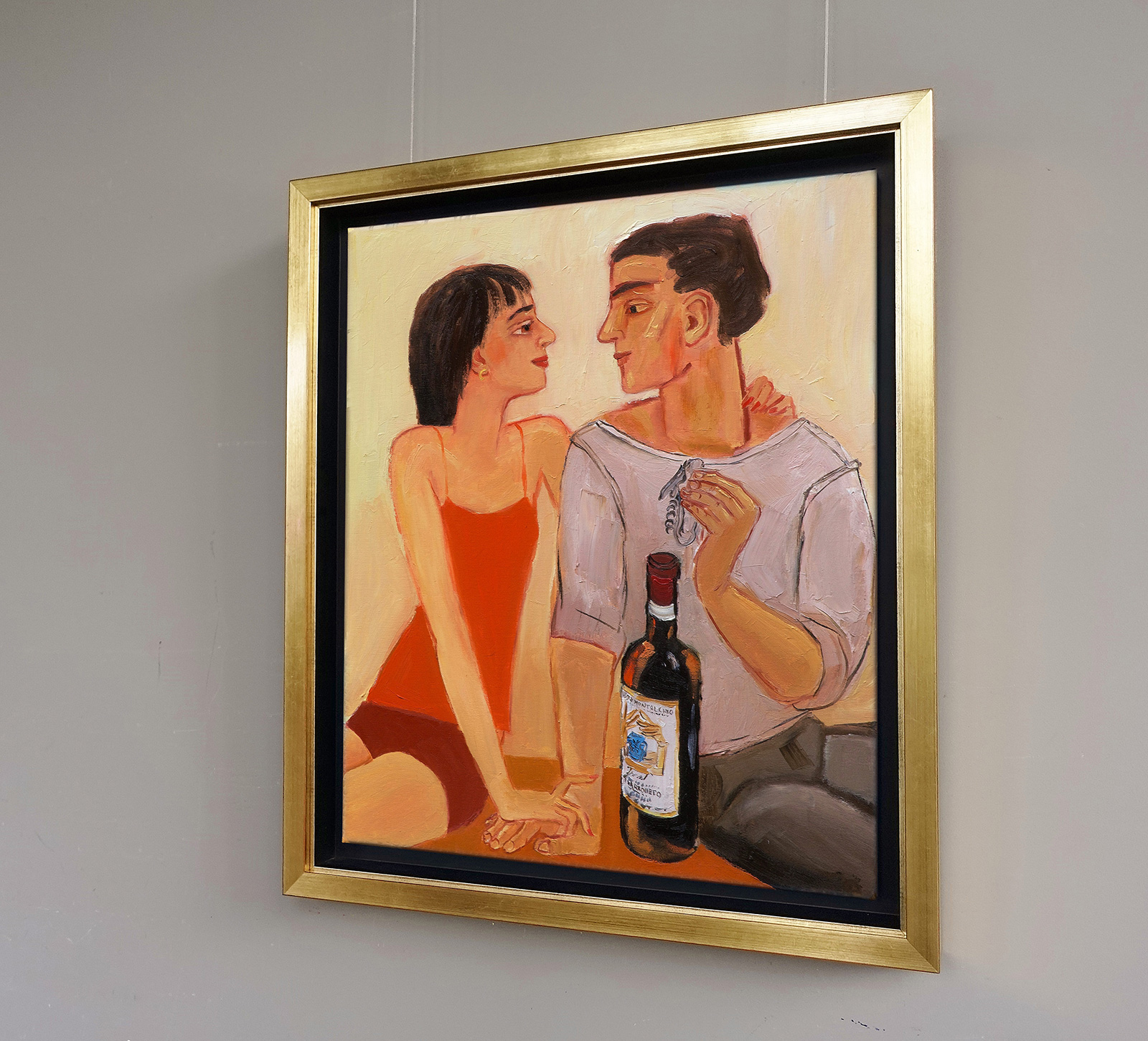Krzysztof Kokoryn - Couple with wine