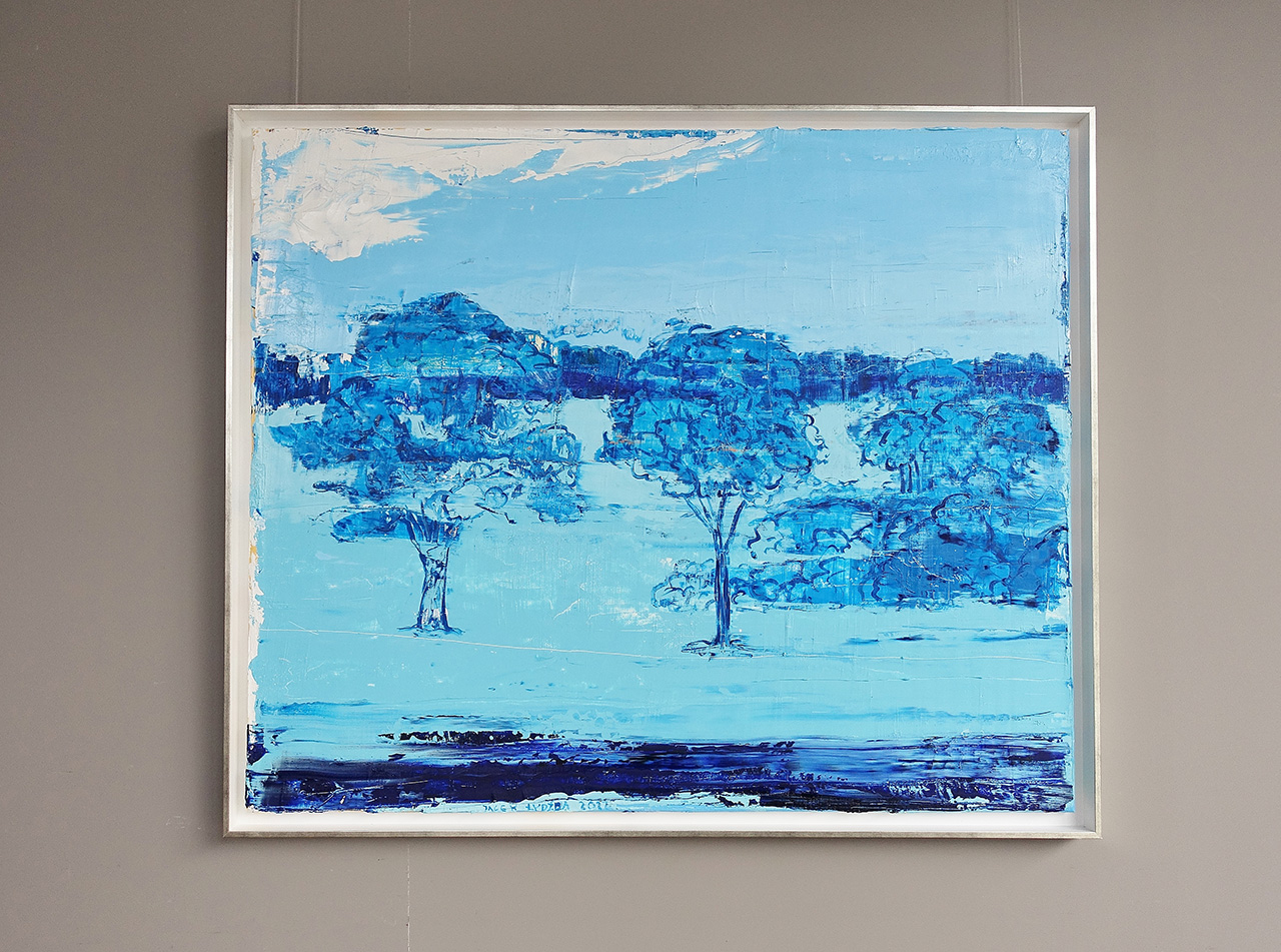 Jacek Łydżba - Light blue landscape